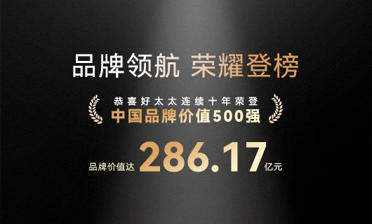 连续10年！IM官方网站/app/ios/安卓/在线/注册,蝉联“中国品牌价值500强”，品牌价值286.17亿元